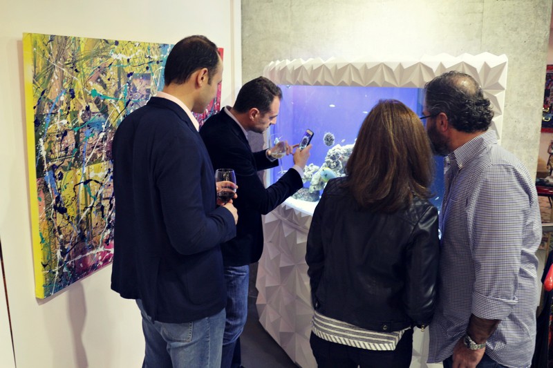 Suzi in Beirut at Vick Vanlian Showroom